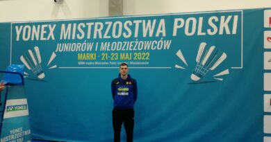 Yonex Mistrzostwa Polski Młodzieżowców U – 23 w badmintonie w Markach k/ Warszawy.