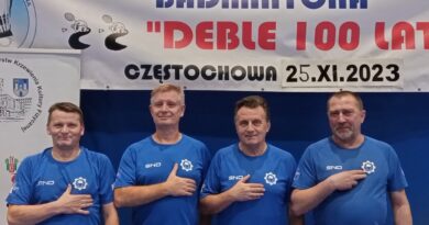Ogólnopolski XXIII Turniej Weteranów ”Deble i Mixty 100 lat” w badmintonie w Częstochowie