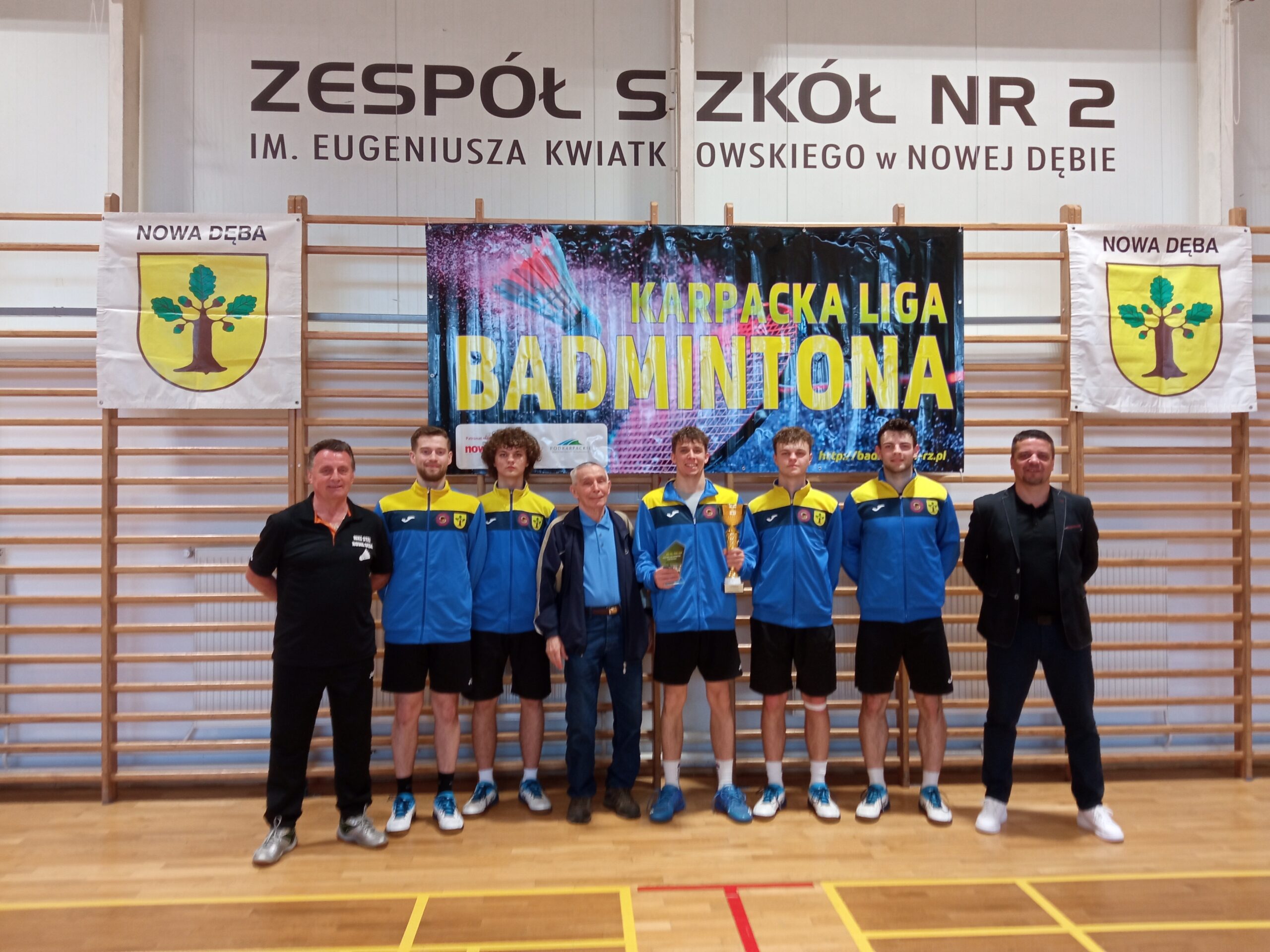 Finał rozgrywek drużynowych Karpackiej Ligi Badmintona w sezonie 2023/24 w Nowej Dębie
