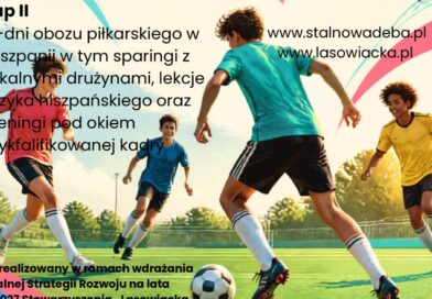 Informacja o przedłużeniu rekrutacji na zimowy obóz piłkarsko – językowy